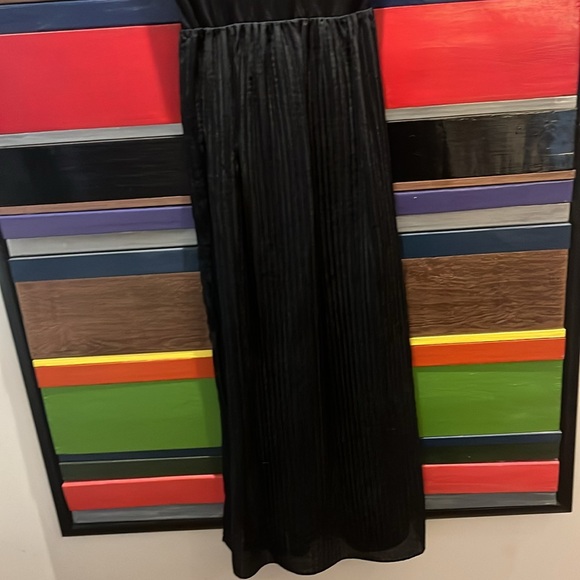 Anthropologie Drifter Women’s long, black sleeveless maxi dress- stretch S small - Picture 3 of 9